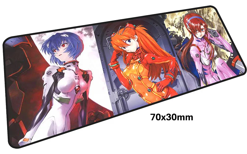 Size 700x300X2MM Evangelion Коврик для мыши геймер 700x300 мм notbook коврик для мыши большой игровой коврик для мыши большой подарок на Хэллоуин коврик для мыши ПК Настольный коврик - Цвет: Size 700x300X2MM