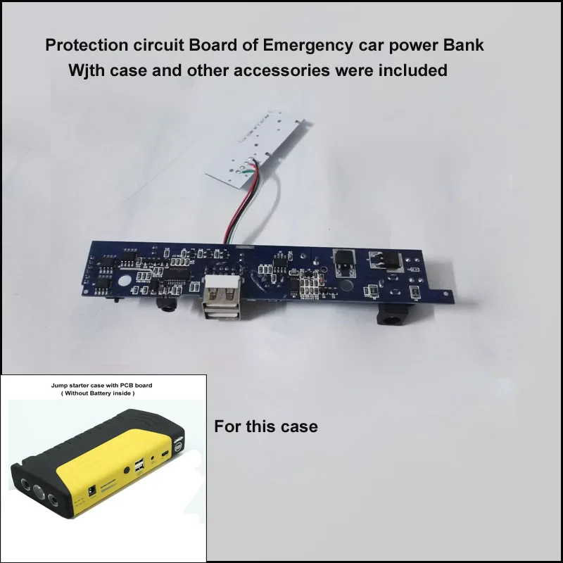 Защита схема 11.1 В 15 или 10.8 Авто Перейти начинающих Power Bank pcba с 5 Dual USB выход 12 16 19