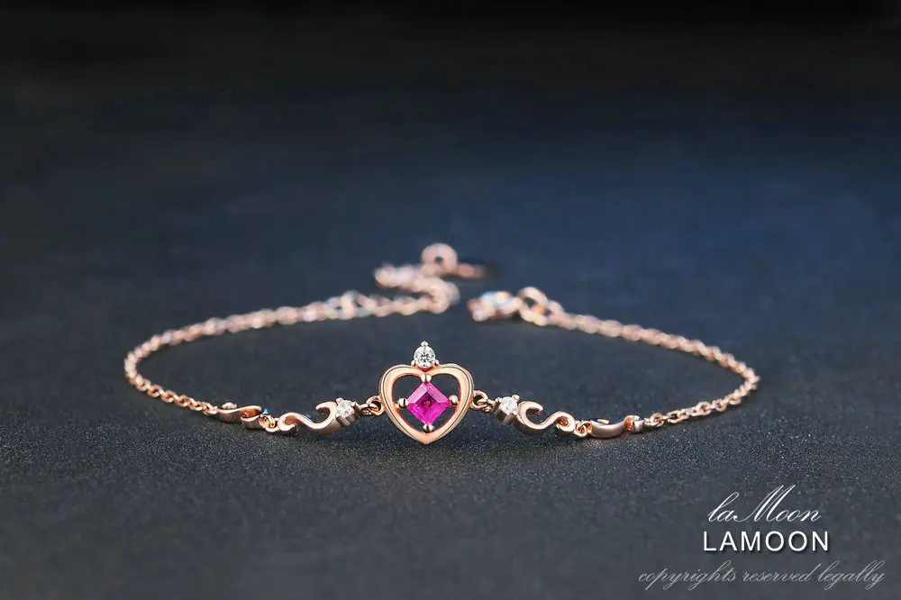 Ламон ворона принцесса огранка 0.2ct настоящий синий сапфир 925 пробы серебряные ювелирные изделия S925 браслет LMHI029