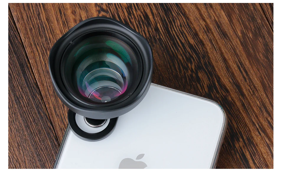 ULANZI 65 мм телеобъектив для iPhone, HK 4D супер широкоугольный Fishyeye Мобильный объектив камеры для iPhone samsung huawei sony Android