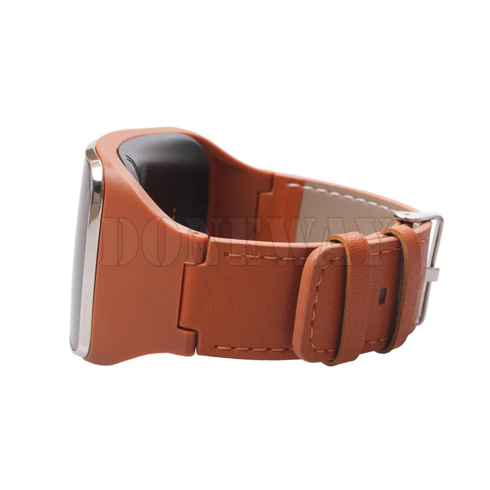 Ремешок из натуральной кожи для samsung gear S SM-R750 Смарт-часы
