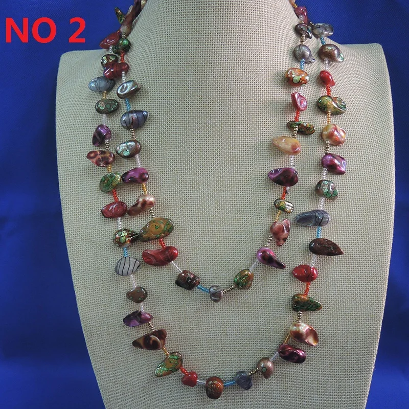 100% натуральный пресноводный жемчуг ожерелье 120 см очень модные цвета жемчужина в