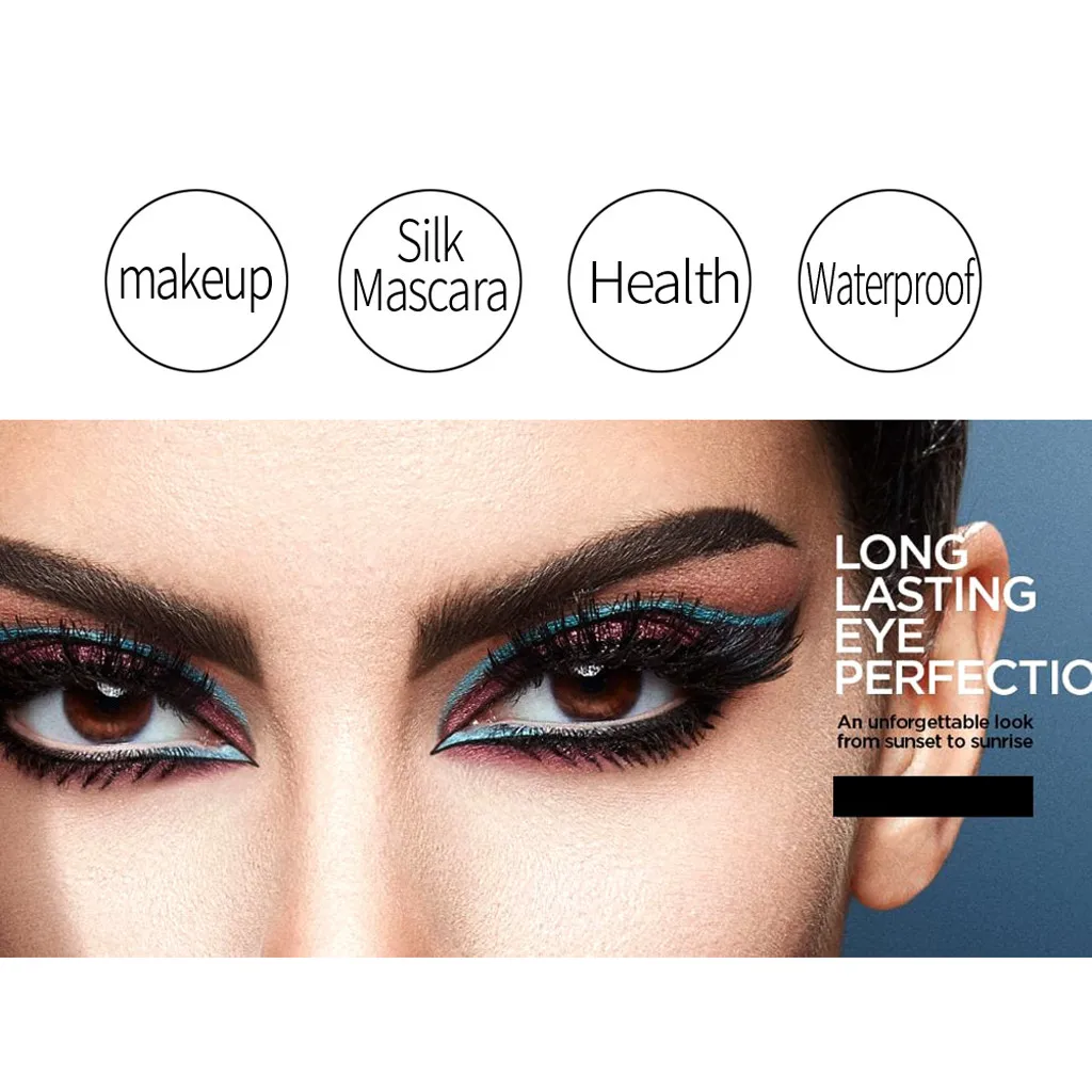 Newmagnum ресниц mascaraMakeup Длинные завивки волокна наращивание Toolmaquiagem