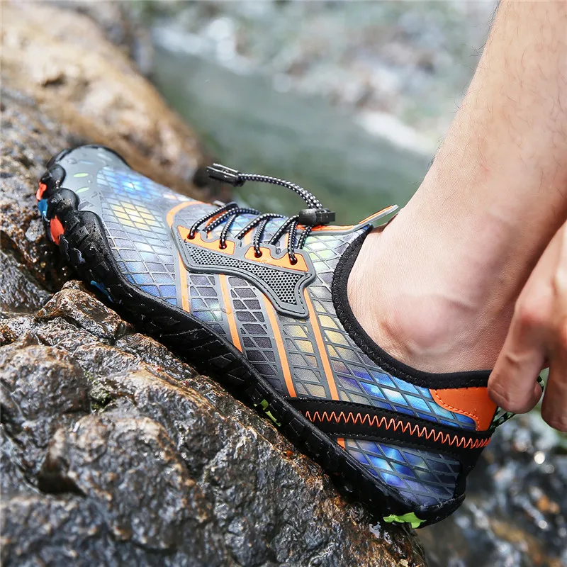 Мужские и женские уличные кроссовки летние дышащие походные сандалии для мужчин