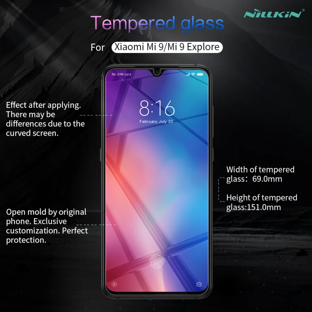 Для Xiaomi Mi 10T стекло Nillkin H + Pro 0 2 мм закаленное для Mi6 Mi8 8 9T 9 Lite|screen protector|glass xiaominillkin
