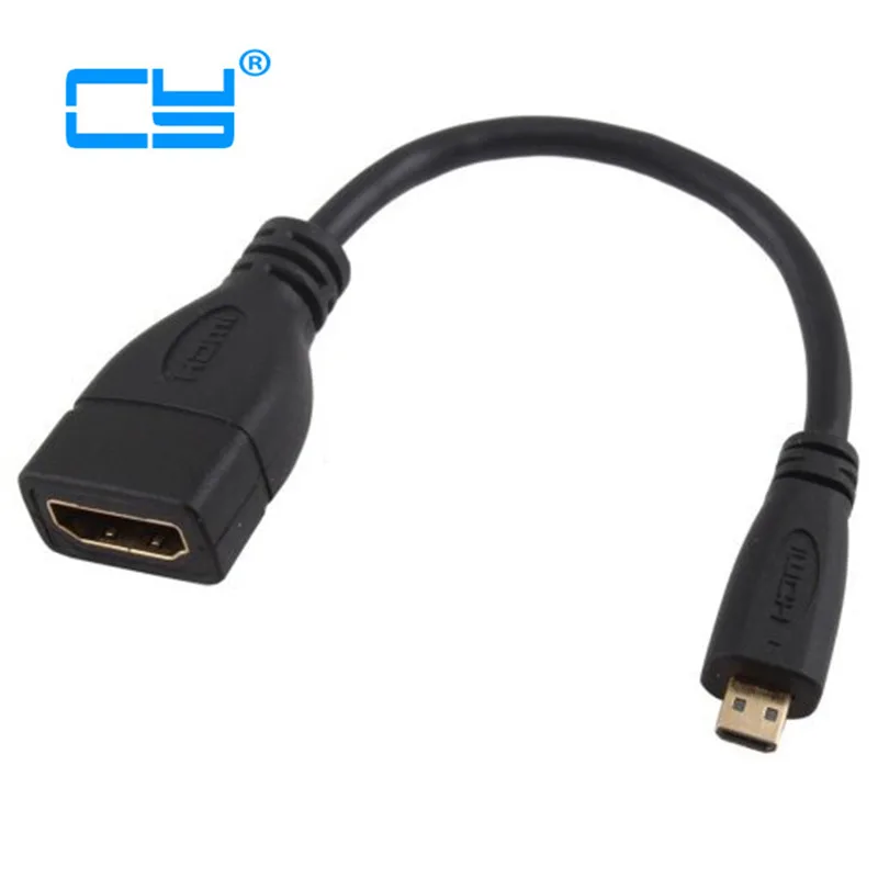 1 шт потребительских упаковок для микро HD Тип D Мужской к HDMI Совместимость адаптер