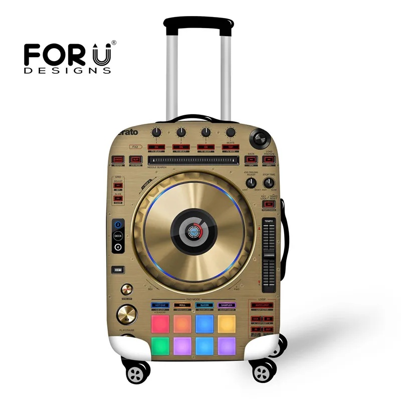 Чехол для костюма с принтом Музыка эластичный чехол чемодана 18 28 аксессуары