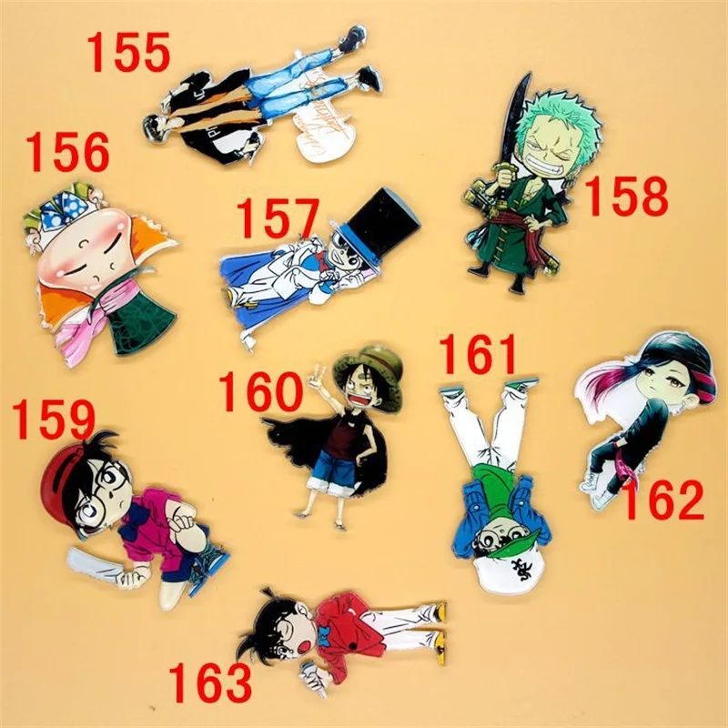 1 шт. японская мультяшная цельная акриловая брошь в виде Конана значок Детская