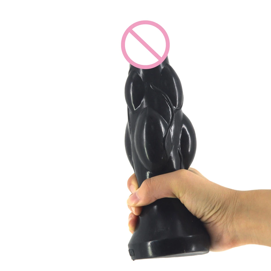 Силиконовый фаллоимитатор больших размеров реалистичный анальный член