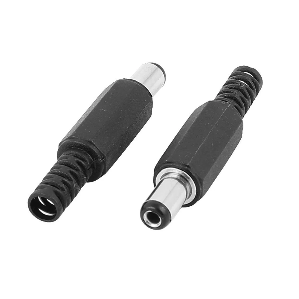 50 шт. пластиковые штекеры 2 1x5 5 мм|male power connector|male dc connectormale plug |