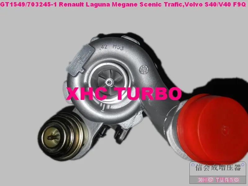 Новый турбокомпрессор GT1549S/703245 0001 751768 для Renault Megane SCENIC TRAFIC Volvo S40/V40 F9Q л л.с.|renault megane
