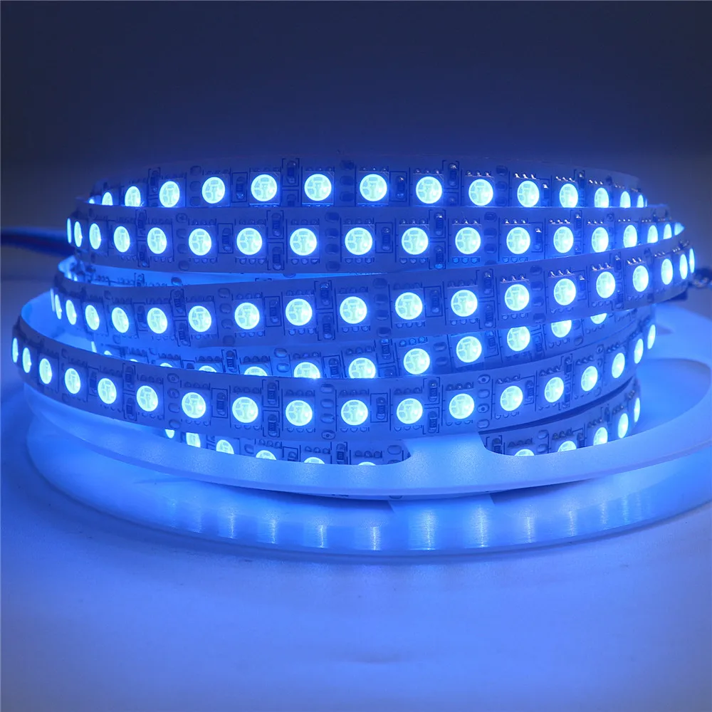 5 м Светодиодная лента 5050 120 светодиодов/м гибкая светодиодная полоса освещение RGB