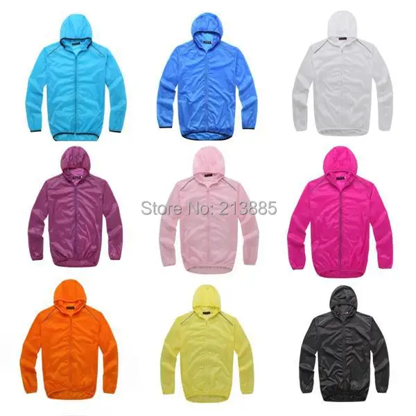 New 2014 woman man couple outdoor sport hoodies hooded sportswear UV thin sunscreen coat spring summer zipper hood jackets | Мужская