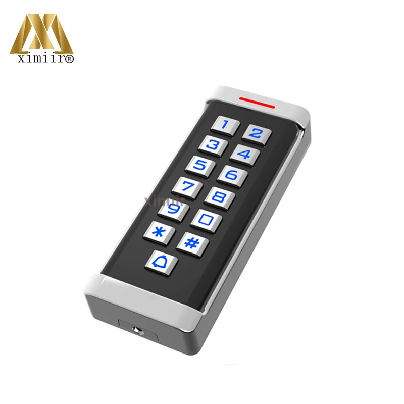 

Good quality IP65 waterproof metal proximity card RFID card access control with keypad weigand