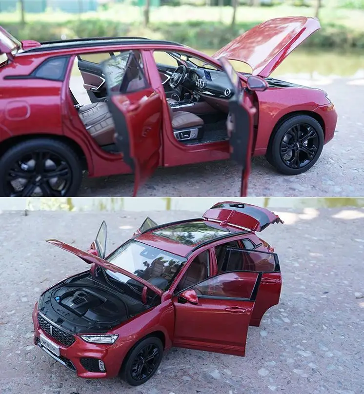 1:18 усовершенствованные модели автомобилей из сплава высокий симулятор Great Wall Motors
