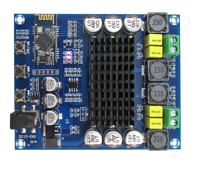TPA3116D2 120 W+ 120 W Беспроводная Bluetooth 4,0 аудио приемник цифровая плата усилителя