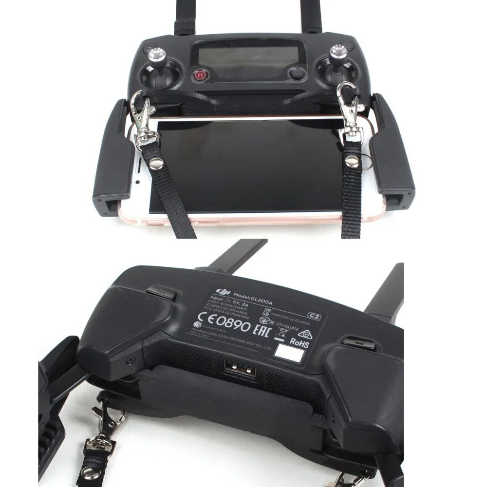 3D Печатный пульт дистанционного управления Двойной Крюк кронштейн Пряжка ремень