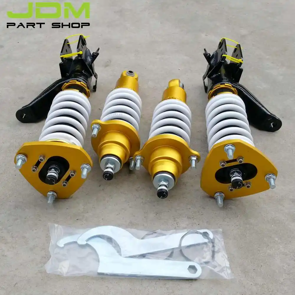 Coilover Suspension Kit 32 Step level Mono Tube Shock Damper Ride for 01-05 HONDA Civic EM2 ES1 EP3 EU | Автомобили и мотоциклы