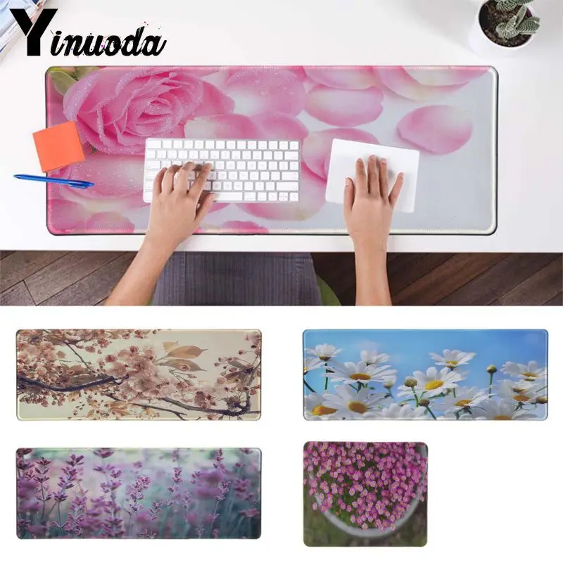 Yinuoda горячая Распродажа красивый цветок игровой плеер Настольный Ноутбук