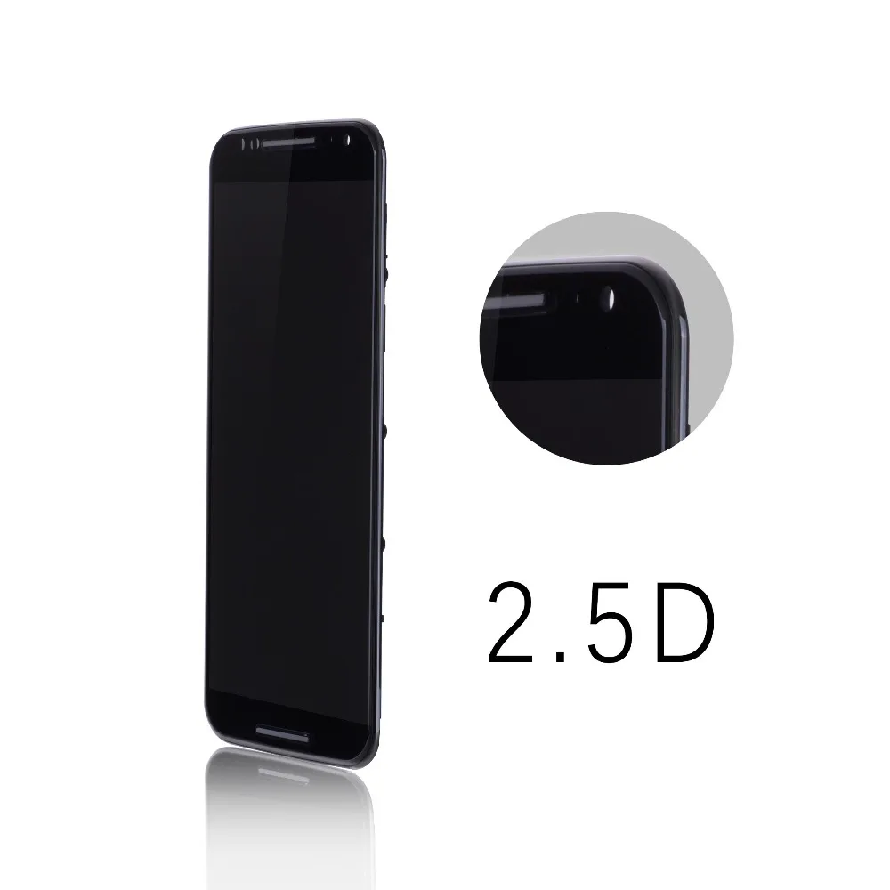 Дисплей для Motorola Moto X2 LCD Xt1092 Xt1095 Xt1097 в сборе с тачскрином на рамке черный белый