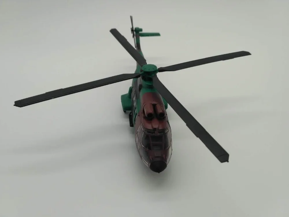 1/72 масштабная военная модель игрушки Франция 2000 Eurocopter AS532 Cougar вертолет литой металлический самолет модель детская игрушка для коллекции