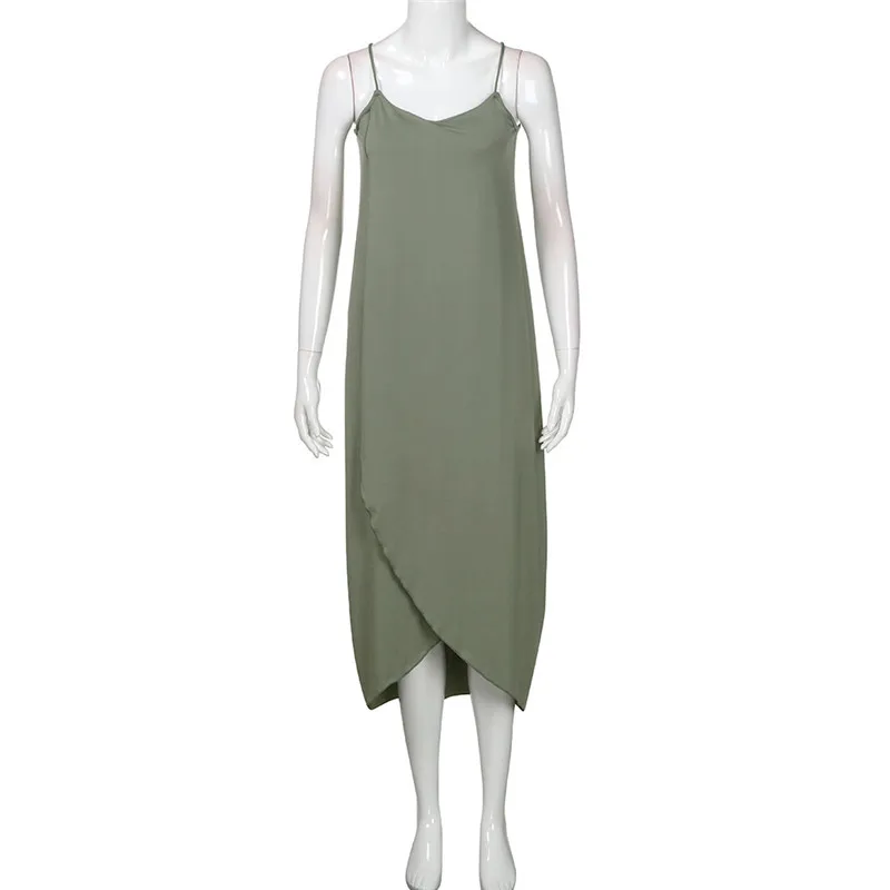 Женское платье на бретельках JAYCOSIN свободное Повседневное лето 2019|Женские платья|