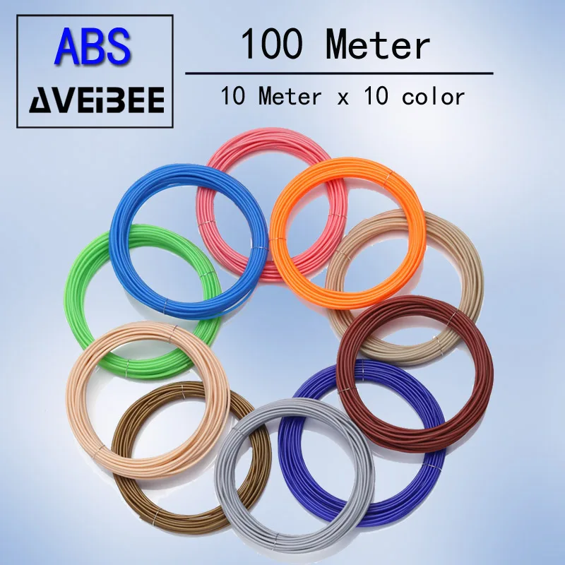 3D ручка нити заправки 1 75 мм ABS 20 различных Цвета Пластик для 3 D печати ручки |