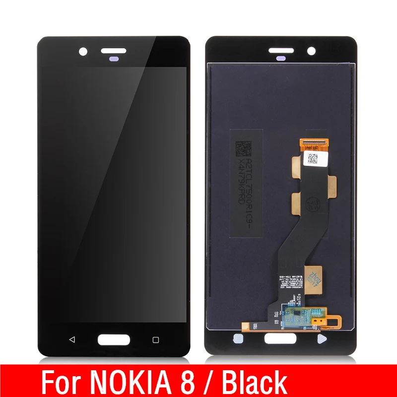 100% Оригинальный ЖК-дисплей для Nokia 8 7 6 5 3 2 сенсорная панель экран ЖК-дигитайзер