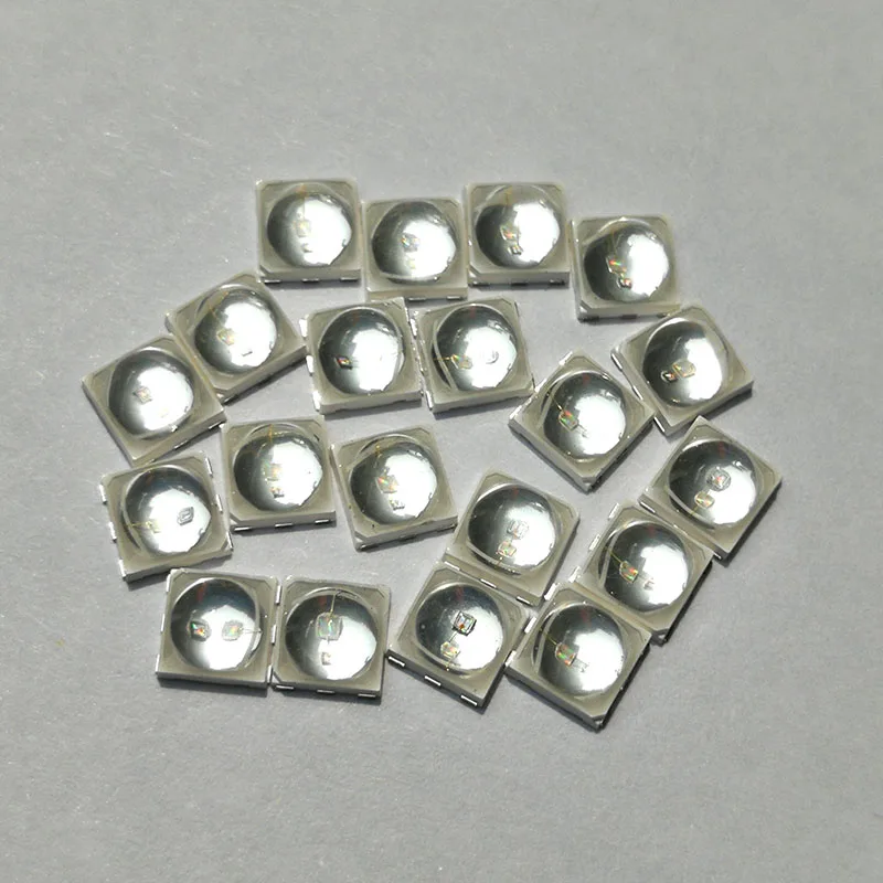 Epistar 50 шт. в партии светодиодная УФ-лампа для ногтей из бисера SMD 5050 5051 5054 светодиодный светильник 365+ 405 нм светодиодный Диод для всех ногтей