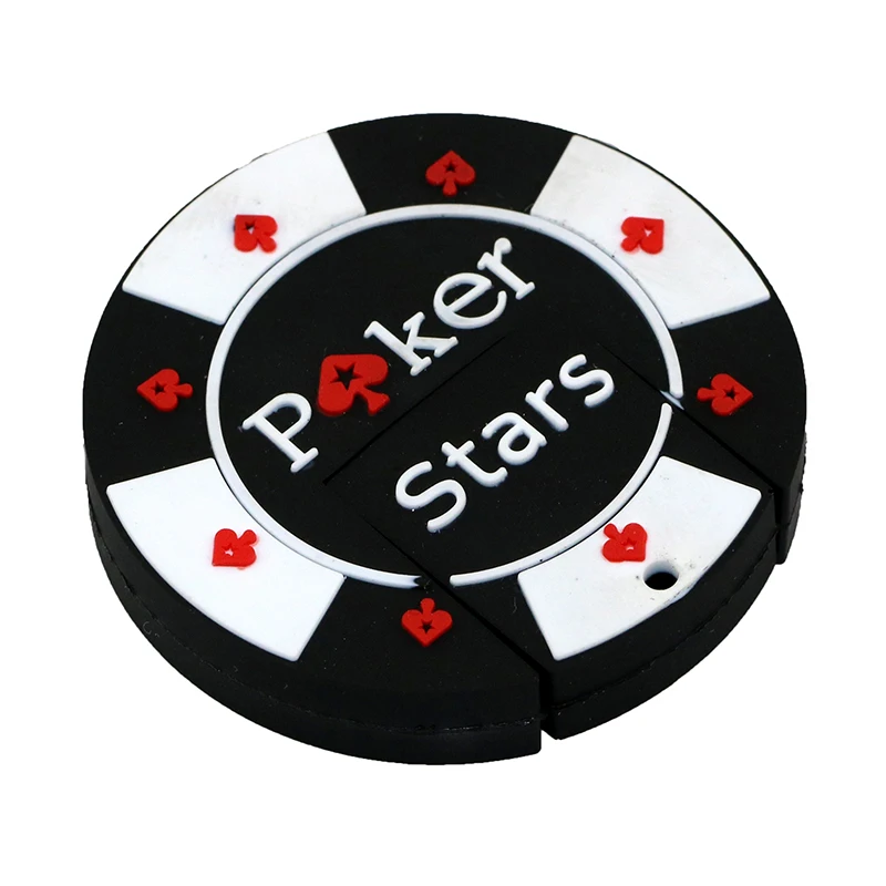 Забавная игра, USB флеш-накопитель, 4 ГБ, 8 ГБ, 16 ГБ, 32 ГБ, 64 ГБ, Poker Stars, флеш-диск USB 2,0, диск памяти, внешний накопитель