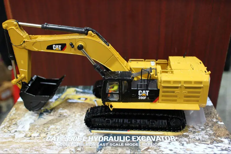 DM модель Caterpillar Cat 390F L Гидравлический Экскаватор литья под давлением Металл