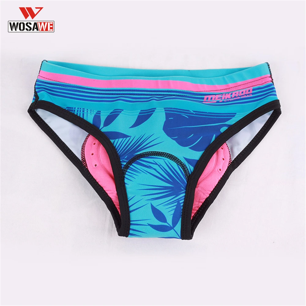 WOSAWE женское нижнее белье для велоспорта шорты с 3D гелевой подкладкой треугольные