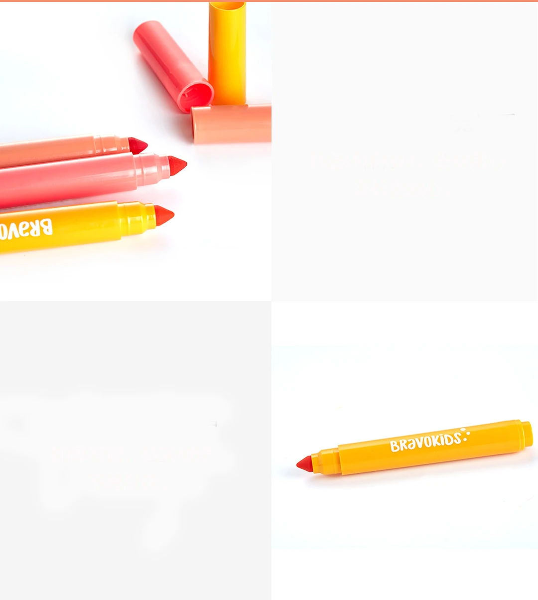Washable Dyeing Watercolor Painting Pen Learning Education Drawing Toys For 3 years+ Kids Coloring
