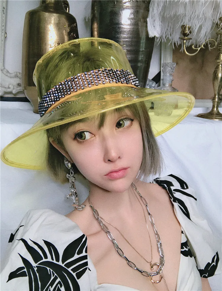 Летняя модная уличная одежда WHITNEY WANG 2019 женские стильные Панамы в стиле High Street со