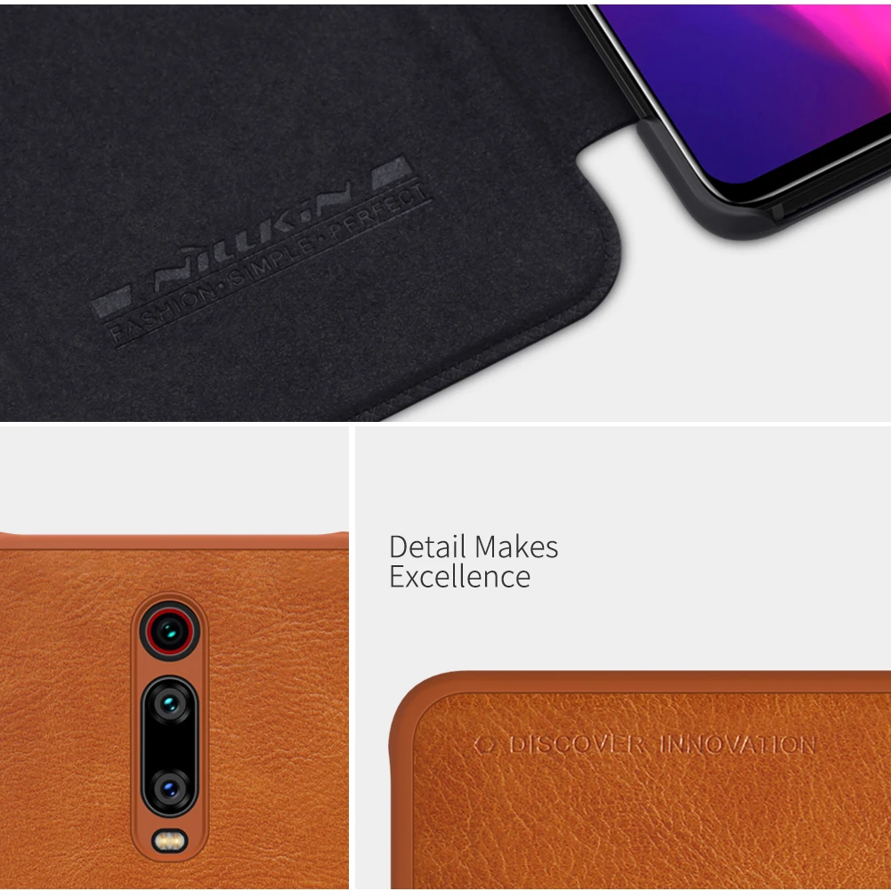 Для Xiaomi Redmi K20/K20 Pro откидная крышка 6 39 дюймов Nillkin Qin Флип кожаный чехол