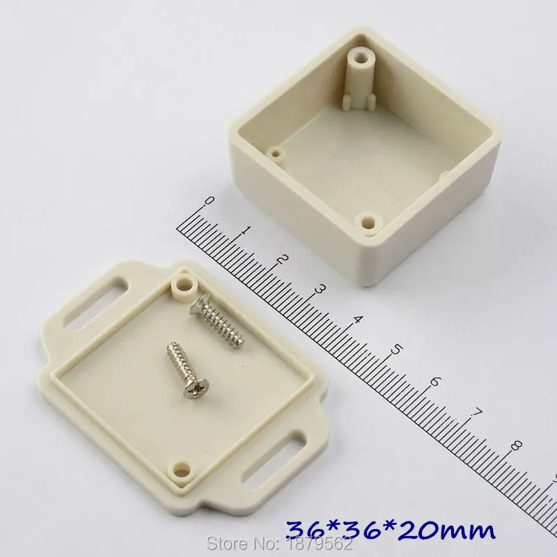 [2 colors] 36*36*20mm DIY plastic box electronics wall mount enclosure abs projects boxe control out case | Инструменты
