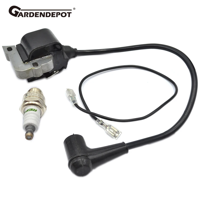 Свеча зажигания L7T катушка Комплект для Husqvarna 50 51 55 254 257 261 262 XP 266 268 272