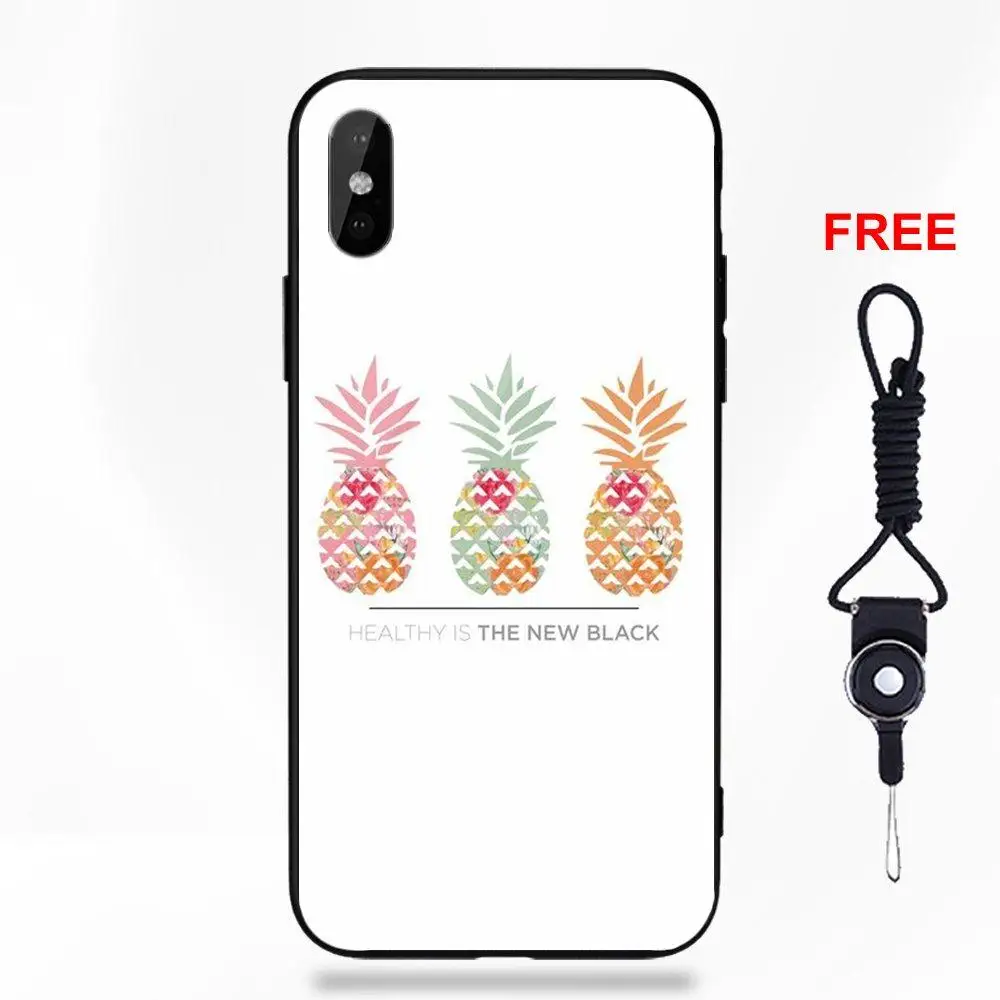 Мягкие TPU оправа закаленное стекло Капа чехол для apple IPhone X XS Max XR 5 5C 5S SE 6 S 7 8 большие