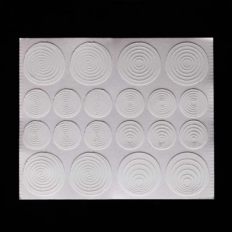 Monja 12 стиль дизайн ногтей французская улыбка геометрический полый трафарет