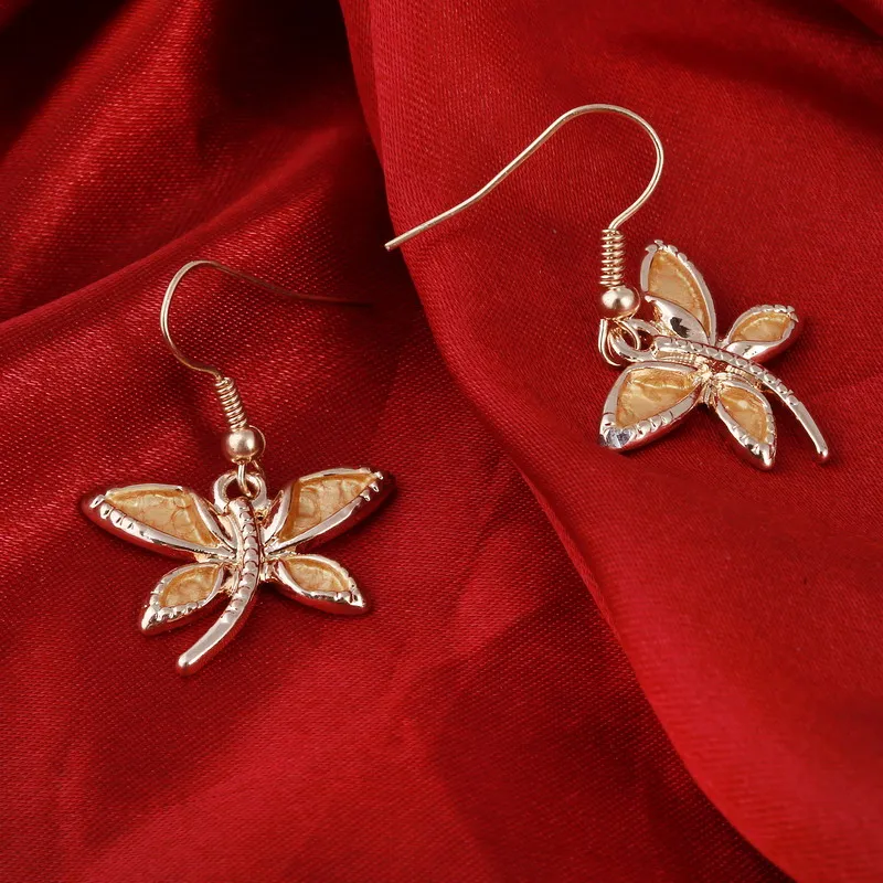 Hesiod Винтажные Ювелирные наборы женская мода подвеска в виде стрекозы ожерелье