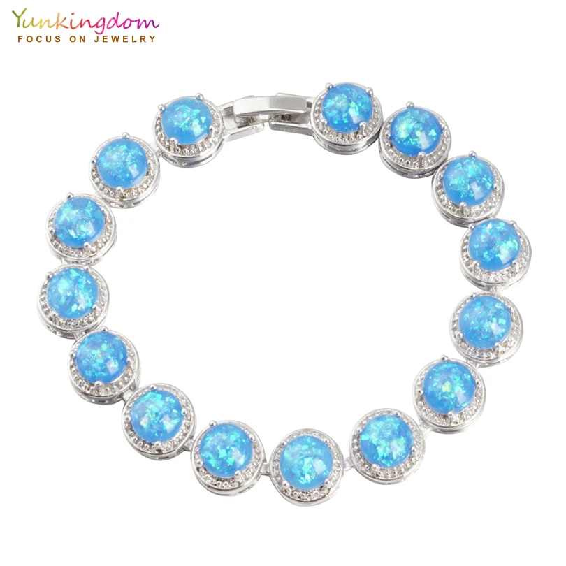 Женский браслет Yunkingdom с круглыми камнями LPK2171|bracelets for|stone braceletbracelets for women |
