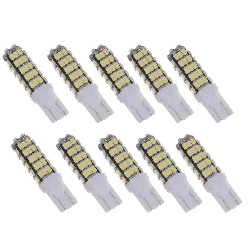 10 шт. супер яркий белый T10 68-SMD светодиодный W5W 194 906 168 автомобильный обратный