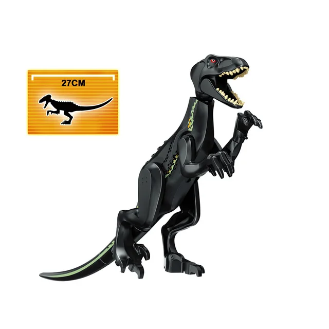 Jurassic World 2 Indoraptor Rampage At Lockwood Estate строительные блоки игрушки для детей, совместимые с динозаврами блоки игрушки - Color: Orange