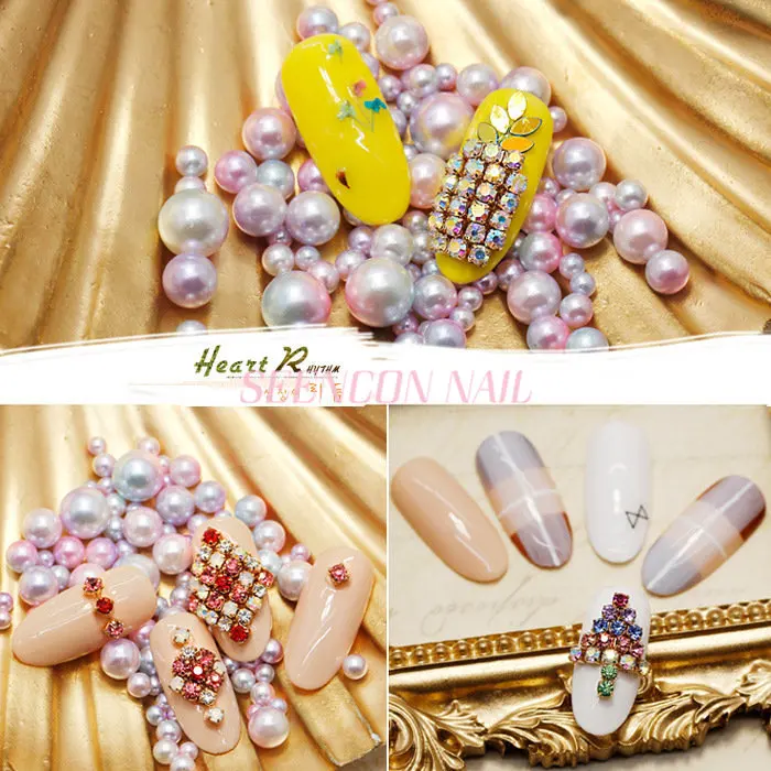 Новинка модное японское металлическое основание с блестящим кристаллом