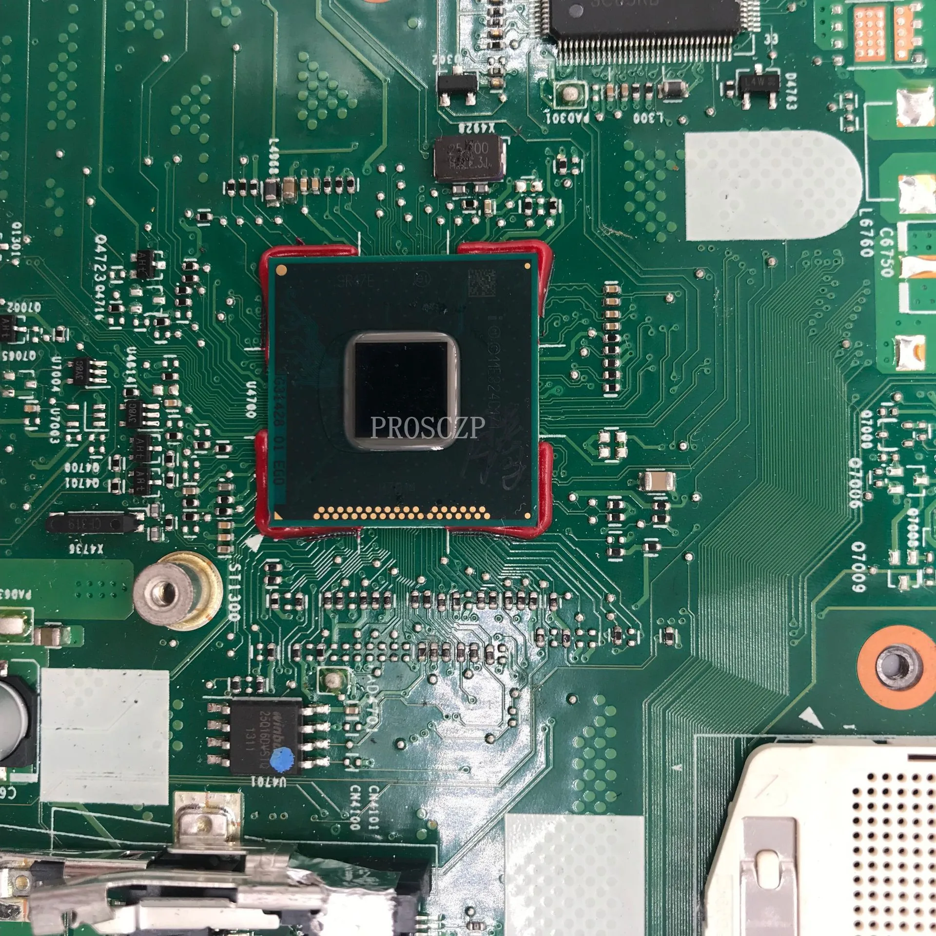 Бесплатная доставка материнской платы для ноутбука AH544/G32 6050A2595201-MB-A01 100% хорошо