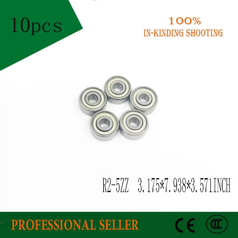 R2 5ZZ 3 175*7 938*3 571 мм подшипники двигателя 1/8 дюйма x 5/16 9/64 5Z шариковые радиальные