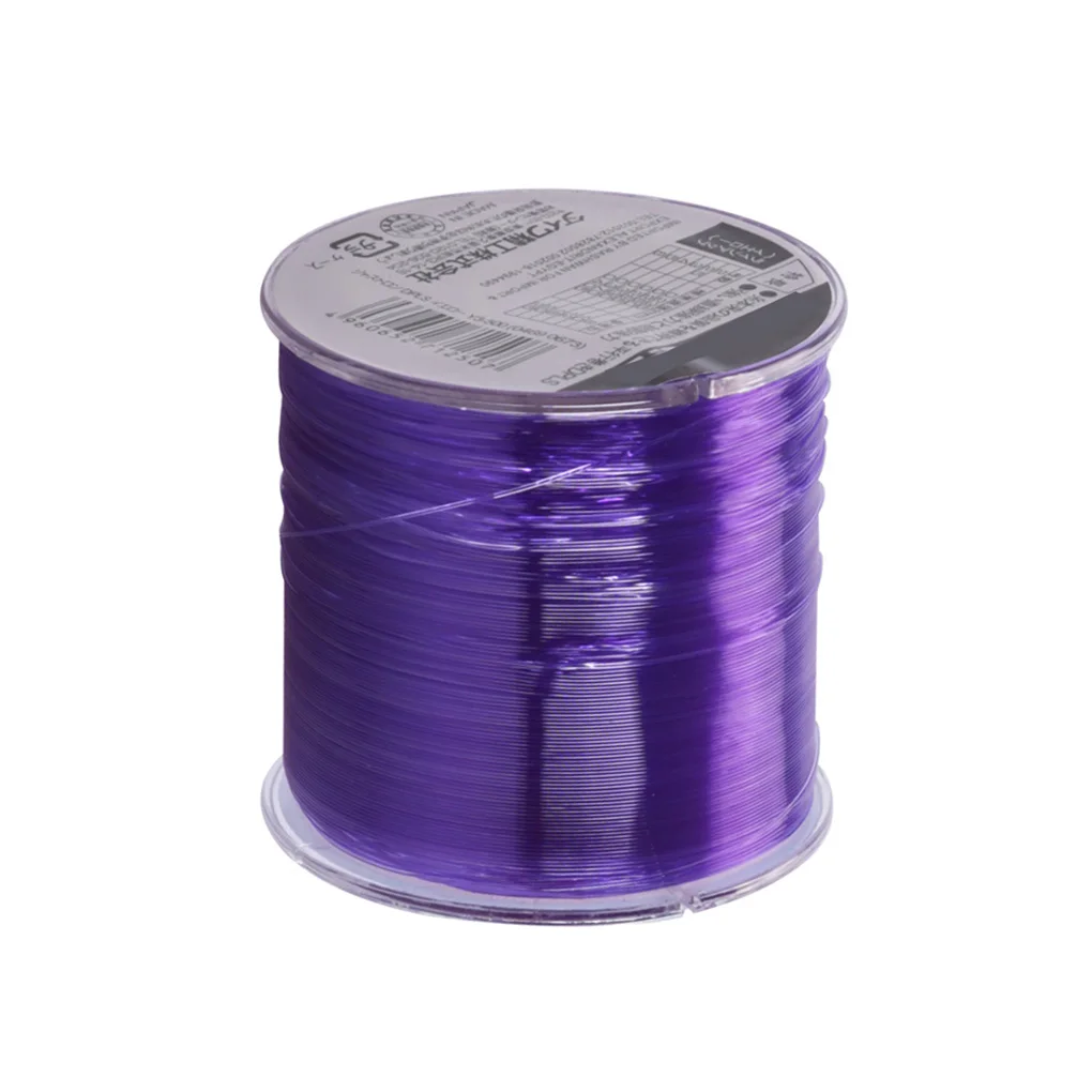 blue purple Elenxs нейлоновая леска, крепкая нейлоновая леска, 500 м, леска из мононити, японская леска, рыболовные принадлежности для ловли карпа - Цвет: blue purple