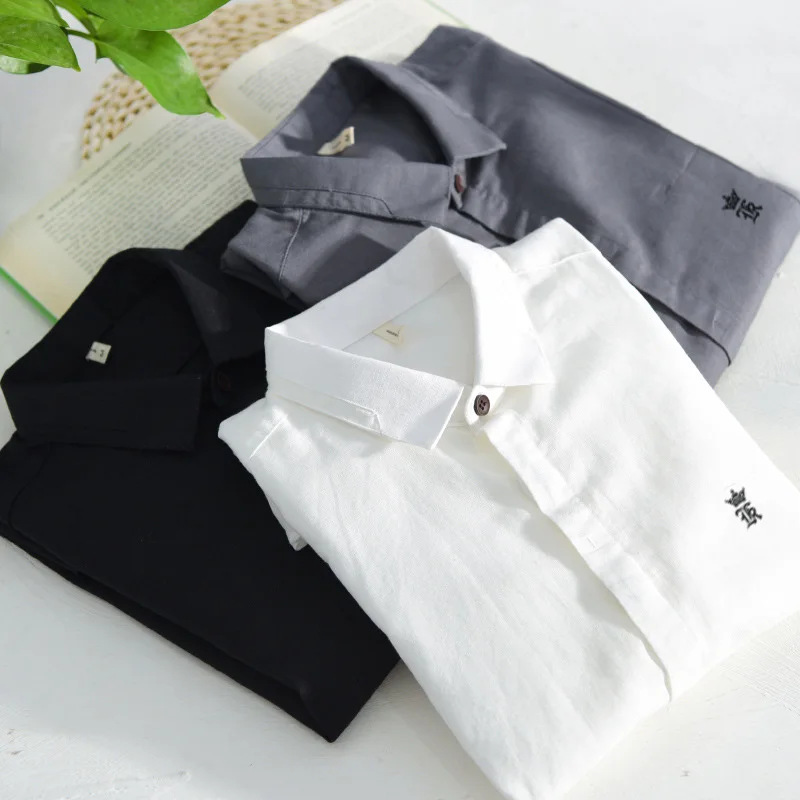 RESERVA ARAMY Sergio K camisa социальной masculina 2018 Мужская льняная рубашка Новые повседневные