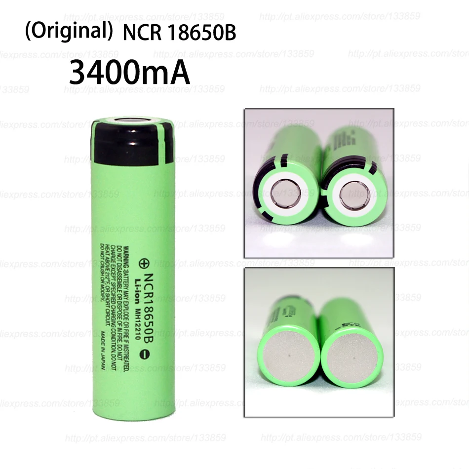 Новый Оригинальный NCR18650B 3400 мАч 18650 Аккумулятор 3 7 в литий ионный перезаряжаемый