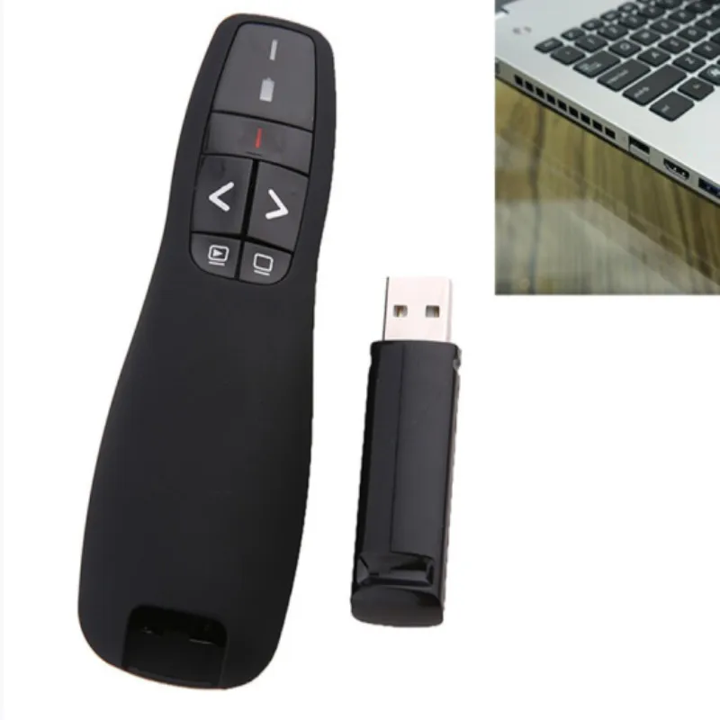 QIYINGручной R400 Беспроводной ведущий приемник указатель случае дистанционного